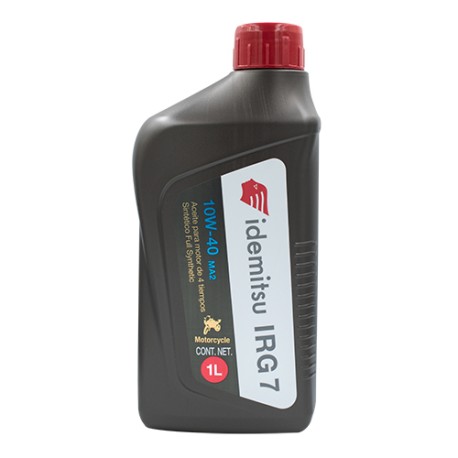 Aceite para motocicleta  4t-1L IRG7 100% sintetico 10W40 Idemitsu