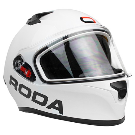 Casco Roda Course blanco M cerrado