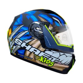 Casco Shaft 529-5 weapon X azul matte jr S