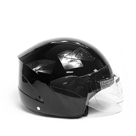 Casco 3/4 K-55 negro L MM Kinlley