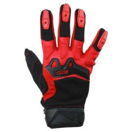 Guantes motocicleta BMD textil completo MS-2018-03  L rojo Benotto