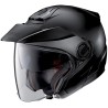 Casco para motociclista N40-5 Classic N-Com 010 negro mate Talla M Nolan