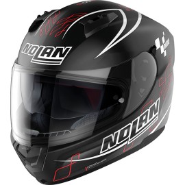 Casco para motociclista N60-5 MotoGP 89 negro mate/blanco/rojo Talla XL Nolan