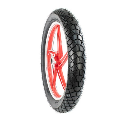 Llanta para Motocicleta 90/90-17 P6052 52P 4PR TL Wanda