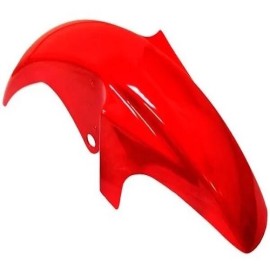 Salpicadera delantera para motocicleta roja YBR 125