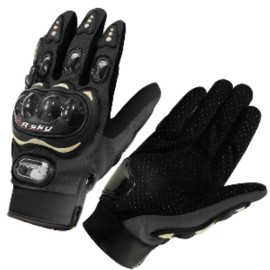 Guantes protecciones nudillos negro G