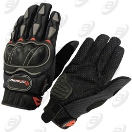 Guantes para motocicleta antiderrapante negro EG