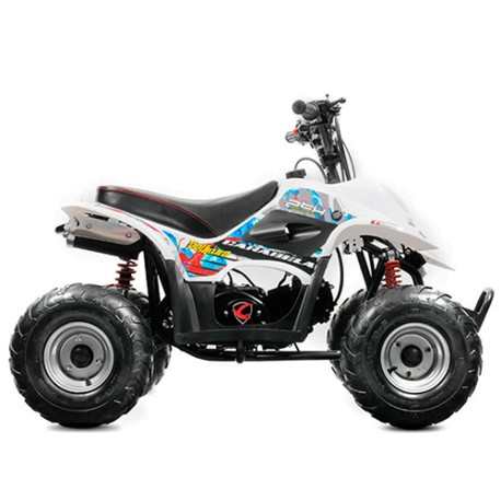 Cuatrimoto Volkano 90Cc blanco Carabela