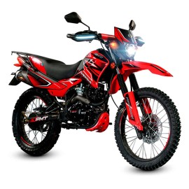 Motocicleta Vento Crossmax 150 roja negro 2023