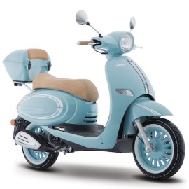 Motocicleta Italika Vitalia 150 2020 azul / blanca