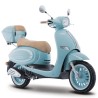 Motocicleta Italika Vitalia 150 2020 azul / blanca