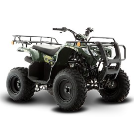 Cuatrimoto ATV180 verde / negro Italika