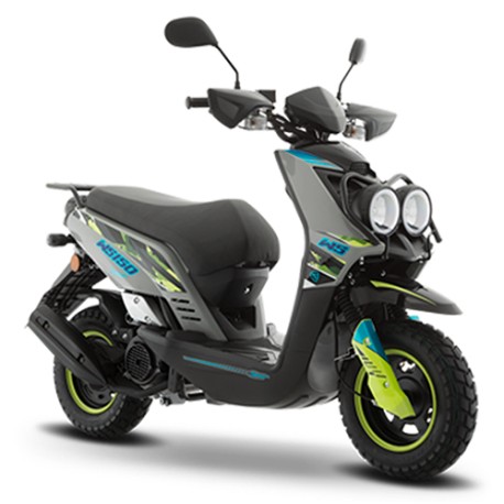 Motocicleta Italika WS150 Sport  Grafito / amarillo