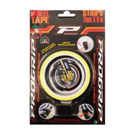 Cinta decorativa para rin amarillo Pro Grip