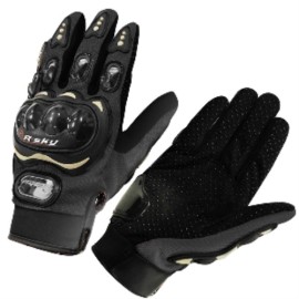 Guantes Proteccion Nudillos negro EG