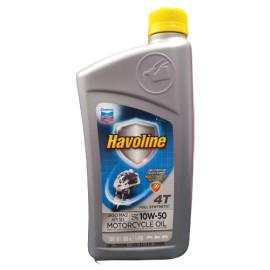 Aceite para motocicleta 4T-1L 10w50 sintetico Full Havoline