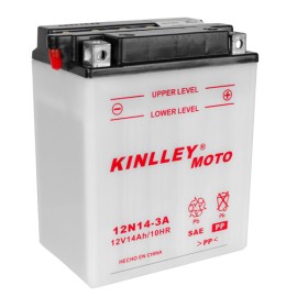 Bateria para motocicleta 12N14-3A sin acido Kinlley