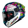 Casco integral para motocicleta Axxis Draken Star Matte/C7 Azul Talla M