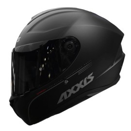 Casco integral para motocicleta Axxis Draken Solid Negro Matte Talla XL