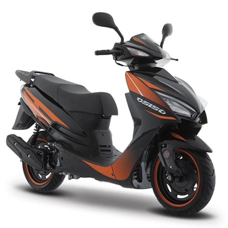 Motocicleta Italika DS150 G Naranja/Negro