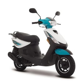 Motocicleta Italika D125 LT Blanco Azul