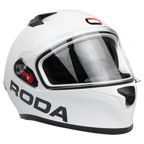 Casco Roda Course blanco L cerrado